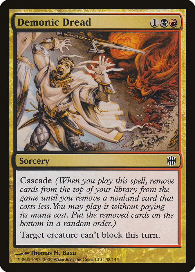 Demonic Dread [Alara Reborn] | Local Legends