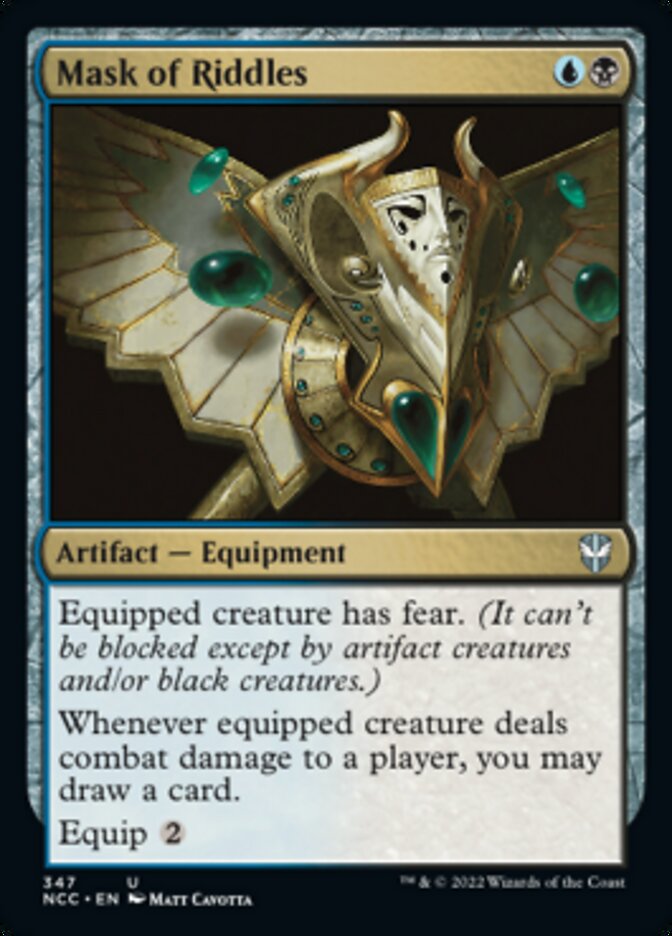 Mask of Riddles [Streets of New Capenna Commander] | Local Legends