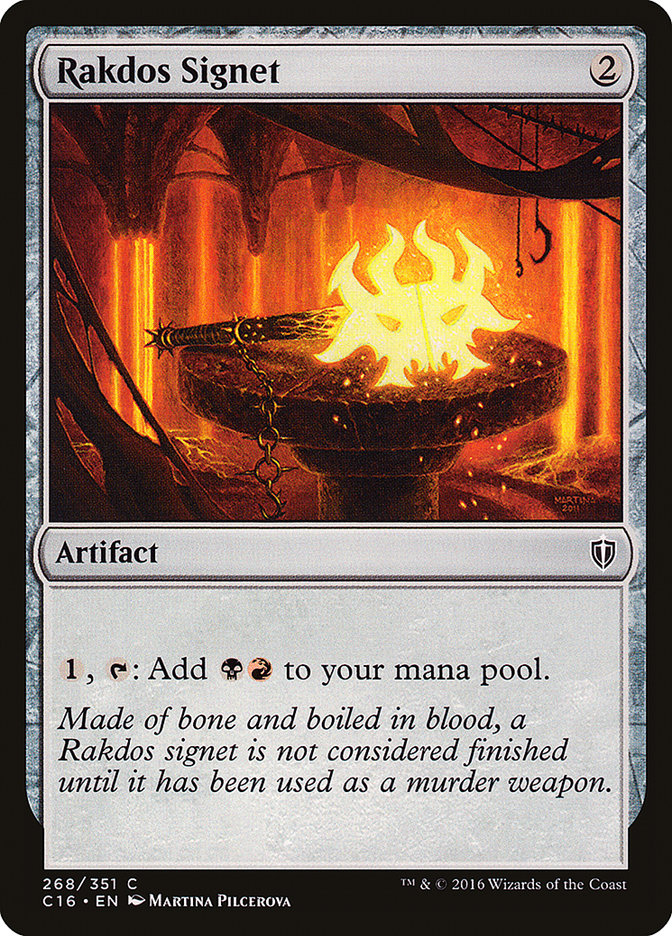 Rakdos Signet [Commander 2016] | Local Legends