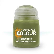 Citadel Paint Contrast Militarum Green | Golgari Games