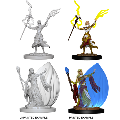 D&D Miniatures Elf Wizard | Golgari Games