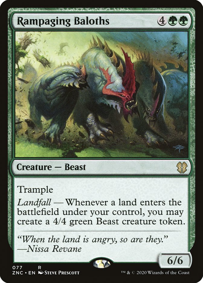 Rampaging Baloths [Zendikar Rising Commander] | Local Legends