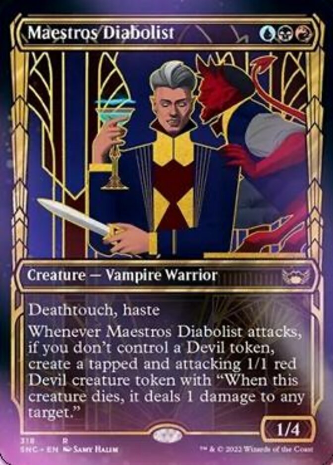 Maestros Diabolist (Showcase Golden Age) [Streets of New Capenna] | Local Legends