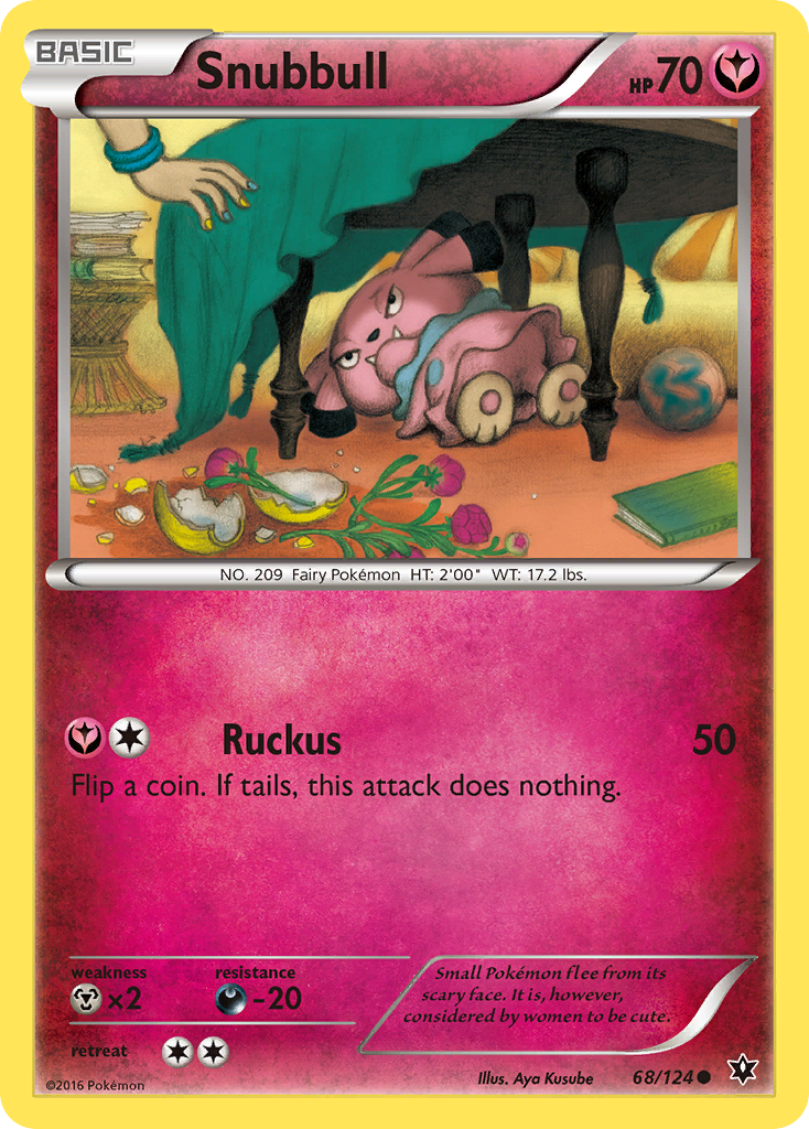 Snubbull (68/124) [XY: Fates Collide] | Golgari Games