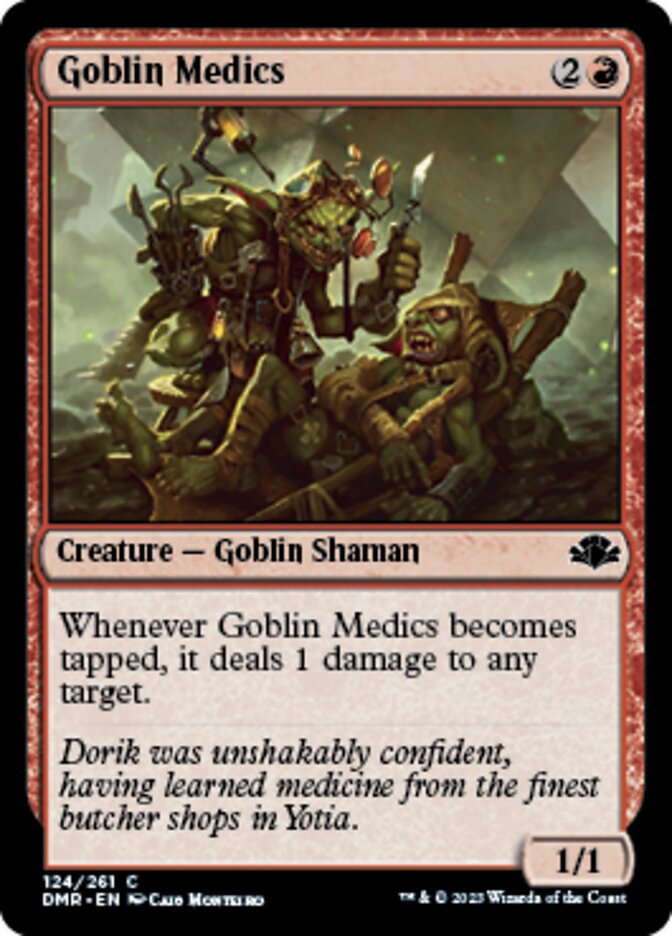 Goblin Medics [Dominaria Remastered] | Golgari Games