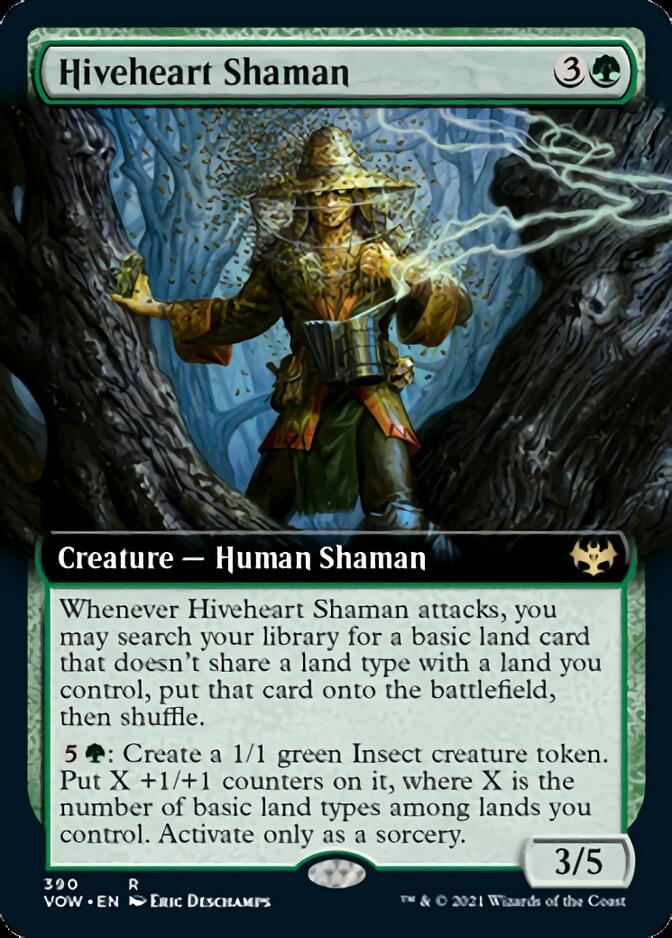 Hiveheart Shaman (Extended Art) [Innistrad: Crimson Vow] | Local Legends