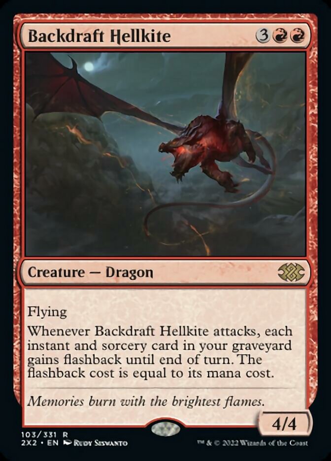 Backdraft Hellkite [Double Masters 2022] | Golgari Games