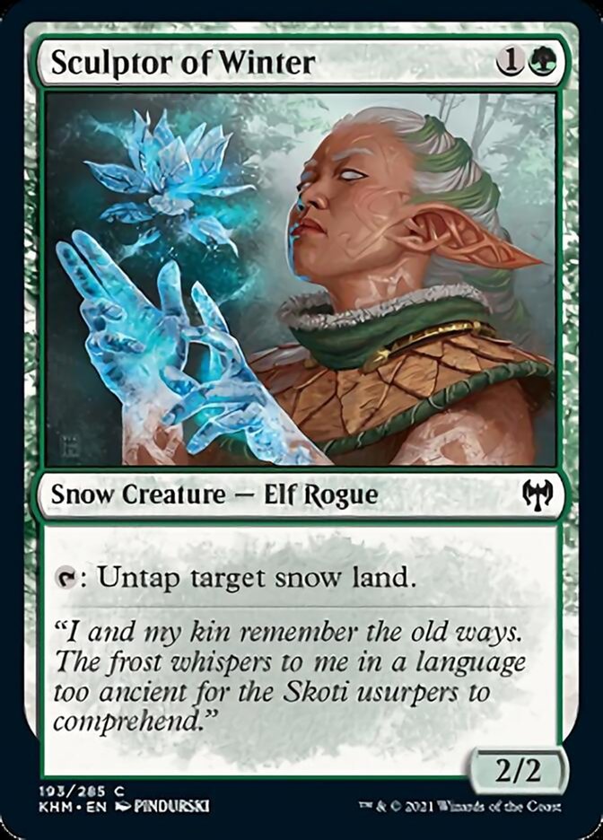 Sculptor of Winter [Kaldheim] | Local Legends