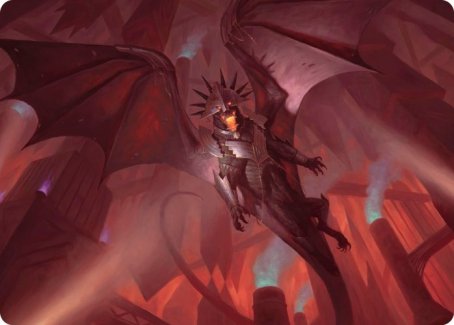 Ziatora, the Incinerator Art Card [Streets of New Capenna Art Series] | Local Legends