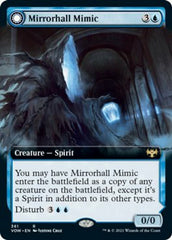 Mirrorhall Mimic // Ghastly Mimicry (Extended Art) [Innistrad: Crimson Vow] | Golgari Games