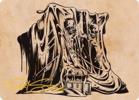 Gelatinous Cube (Showcase) Art Card (Gold-Stamped Signature) [Dungeons & Dragons: Adventures in the Forgotten Realms Art Series] | Local Legends