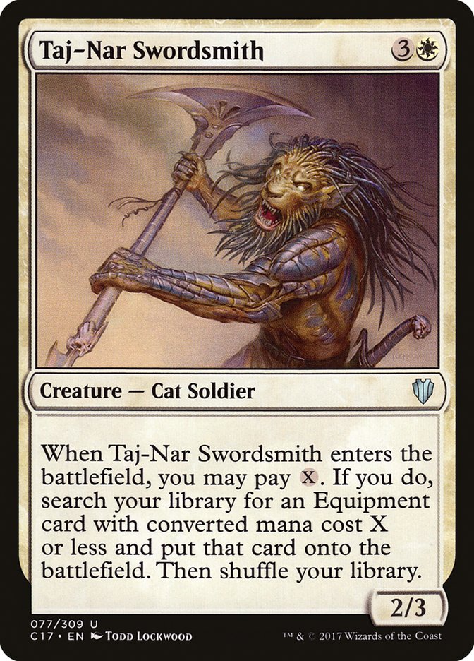 Taj-Nar Swordsmith [Commander 2017] | Local Legends