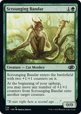 Scrounging Bandar [Jumpstart 2022] | Golgari Games