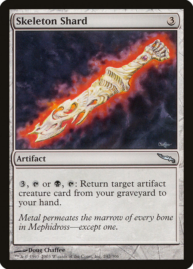 Skeleton Shard [Mirrodin] | Local Legends