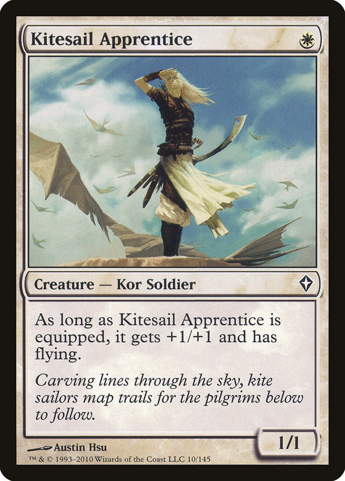 Kitesail Apprentice [Worldwake] | Golgari Games