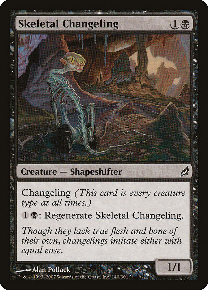 Skeletal Changeling [Lorwyn] | Local Legends