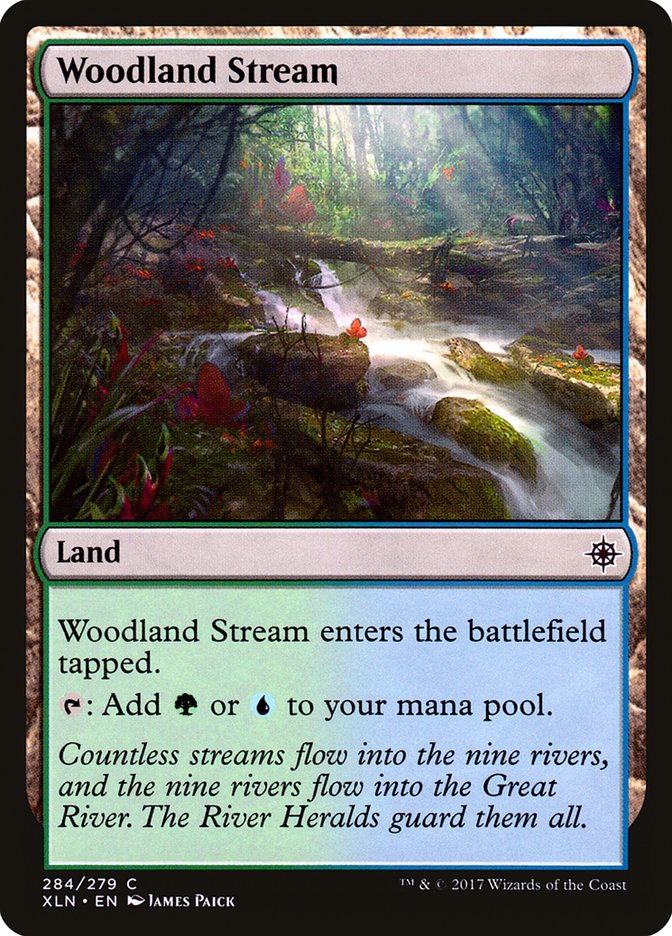 Woodland Stream [Ixalan] | Golgari Games