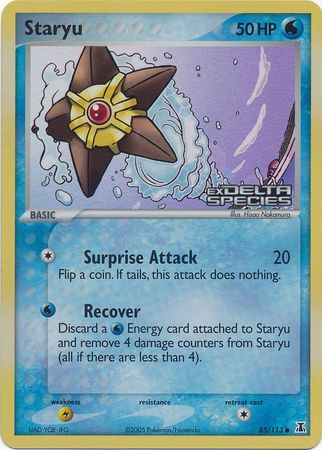 Staryu (85/113) (Stamped) [EX: Delta Species] | Golgari Games