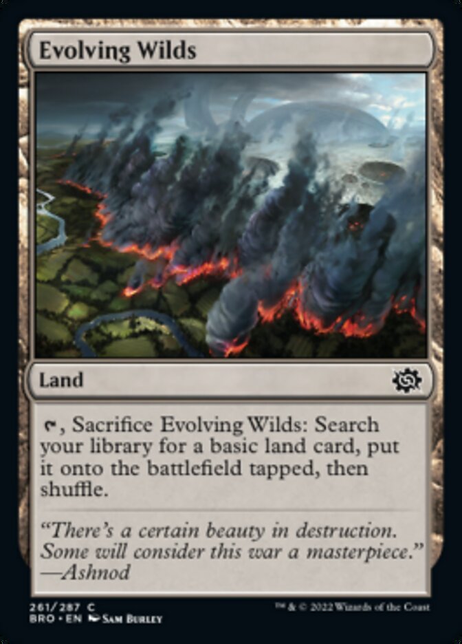 Evolving Wilds [The Brothers' War] | Local Legends