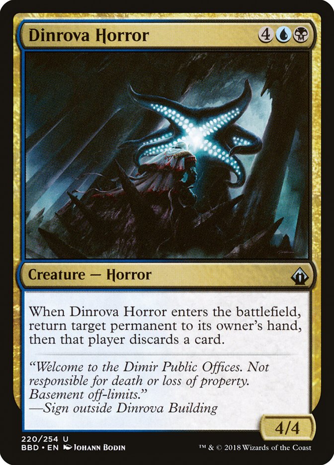 Dinrova Horror [Battlebond] | Local Legends