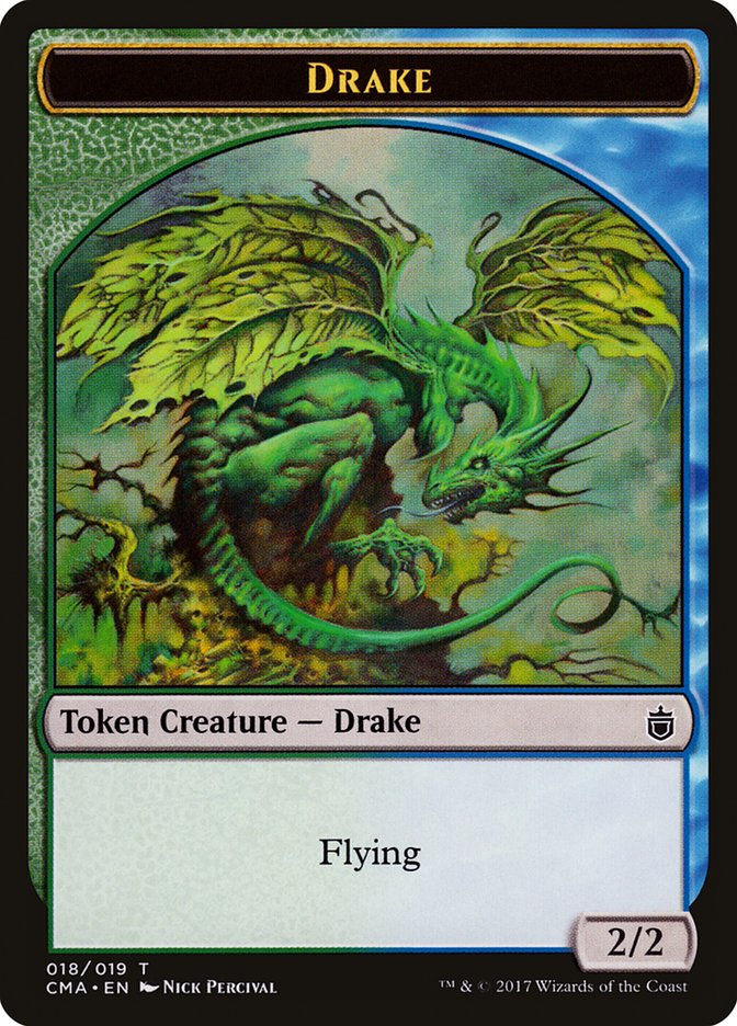 Drake Token [Commander Anthology Tokens] | Local Legends