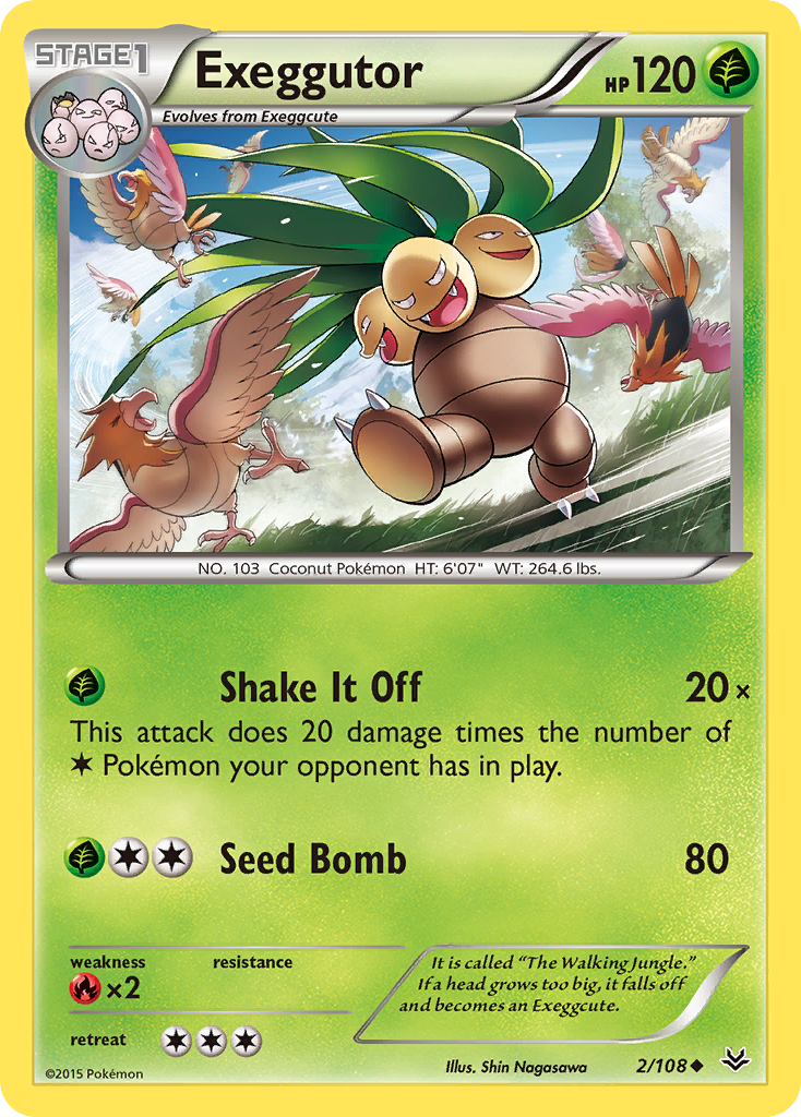 Exeggutor (2/108) [XY: Roaring Skies] | Golgari Games