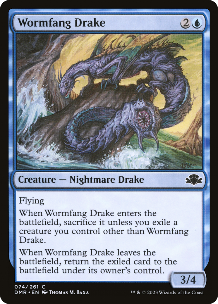 Wormfang Drake [Dominaria Remastered] | Local Legends