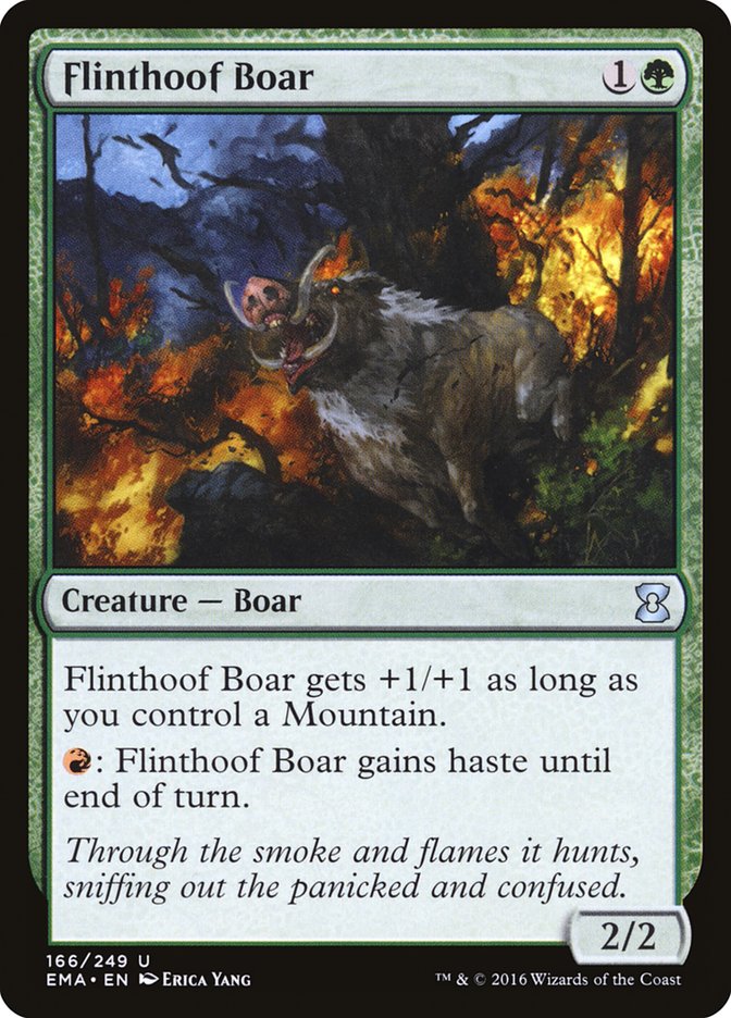 Flinthoof Boar [Eternal Masters] | Golgari Games