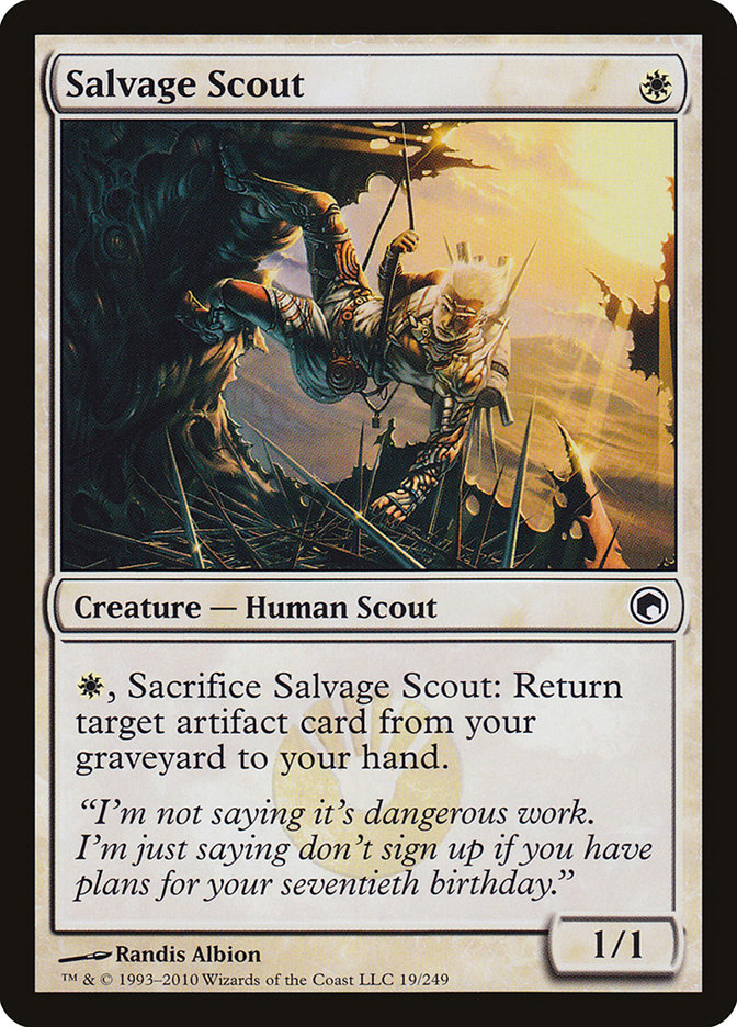 Salvage Scout [Scars of Mirrodin] | Local Legends