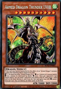 Armed Dragon Thunder LV10 [BLVO-EN001] Secret Rare | Golgari Games