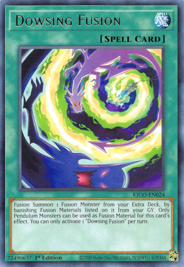 Dowsing Fusion (Rare) [KICO-EN024] Rare | Local Legends