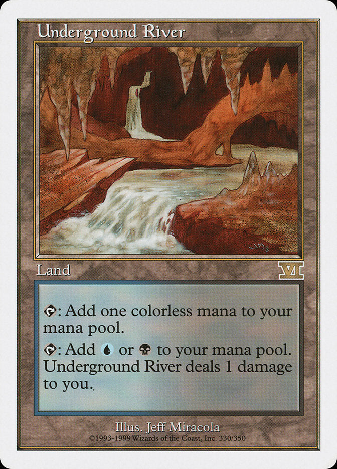 Underground River [Classic Sixth Edition] | Golgari Games