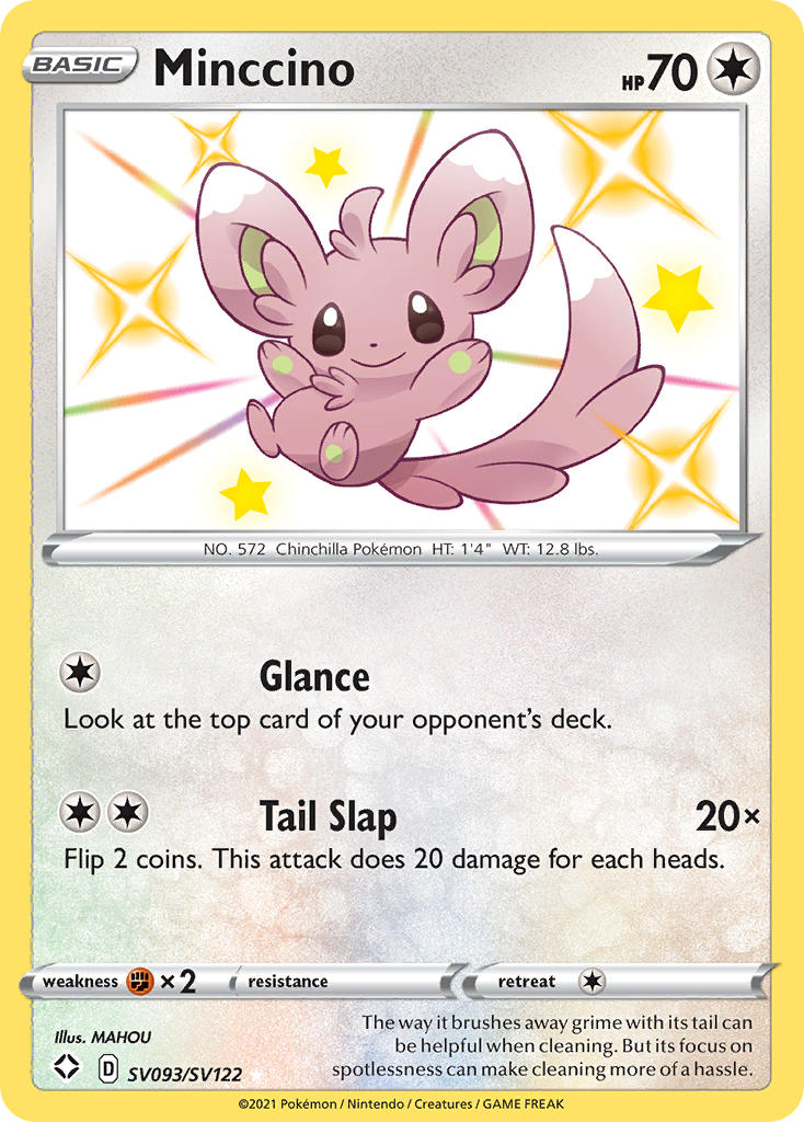 Minccino (SV093/SV122) [Sword & Shield: Shining Fates] | Local Legends