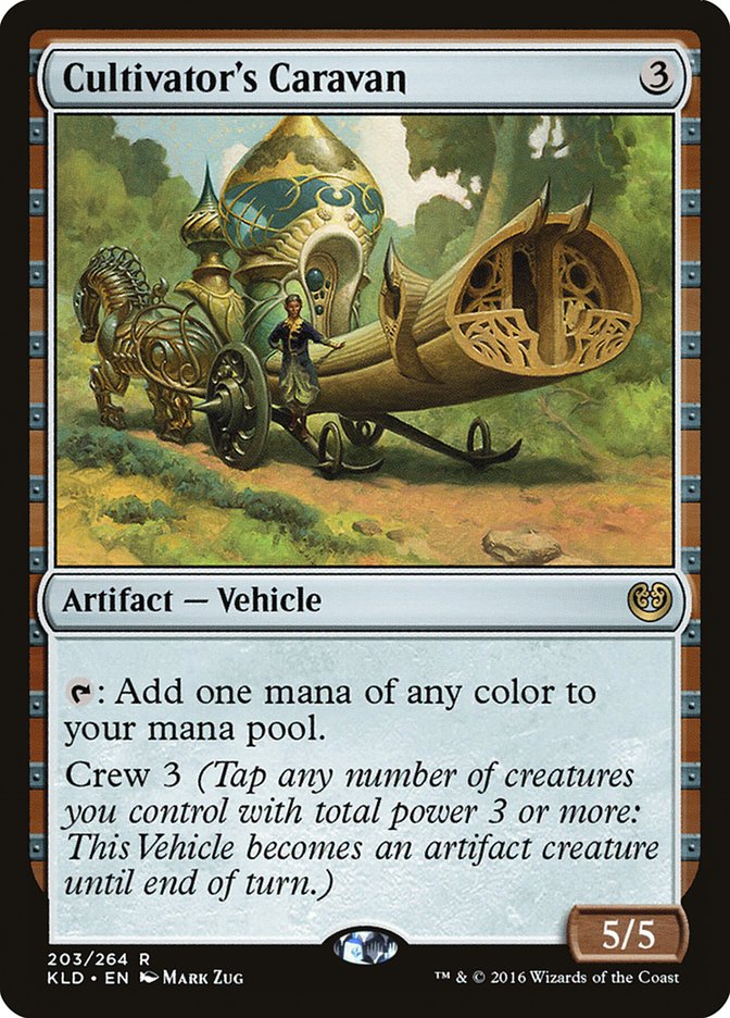 Cultivator's Caravan [Kaladesh] | Golgari Games