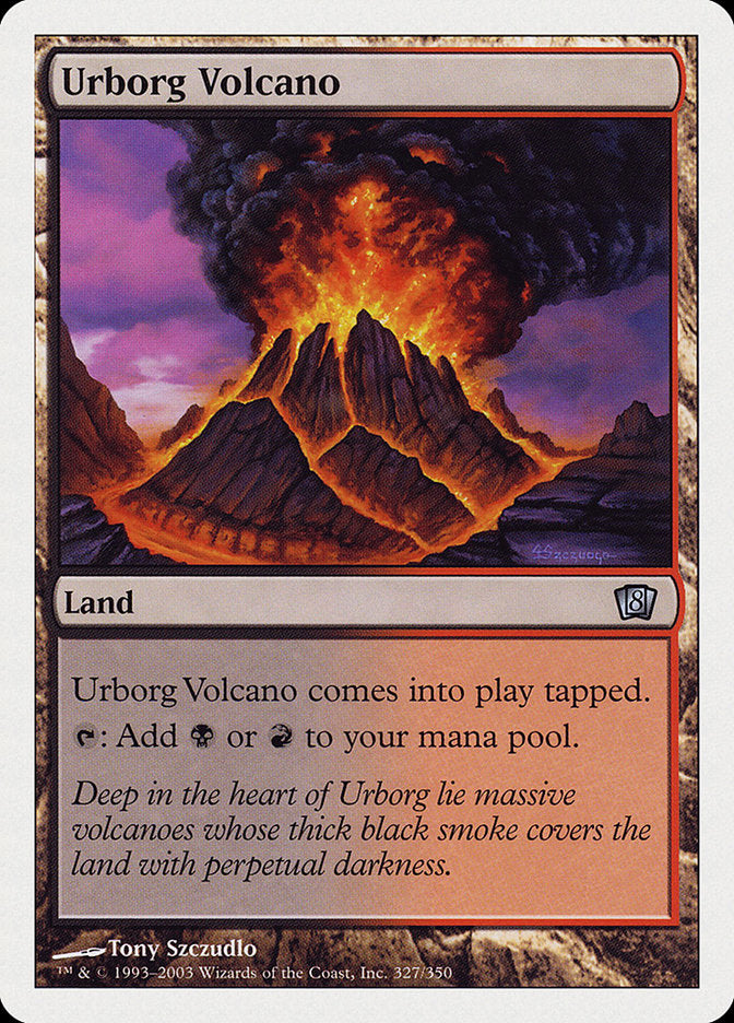 Urborg Volcano [Eighth Edition] | Local Legends