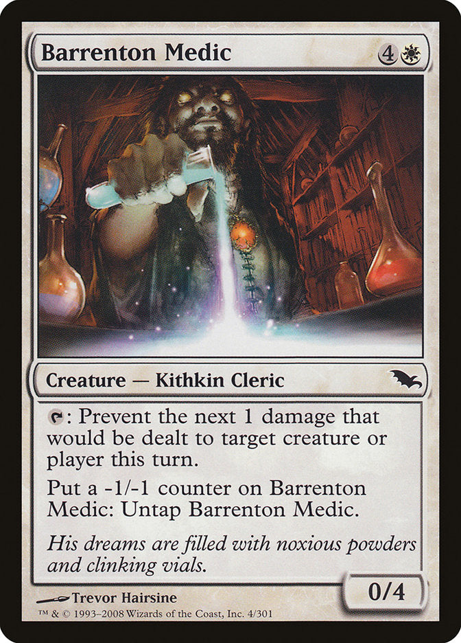 Barrenton Medic [Shadowmoor] | Golgari Games