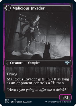 Innocent Traveler // Malicious Invader [Innistrad: Double Feature] | Local Legends