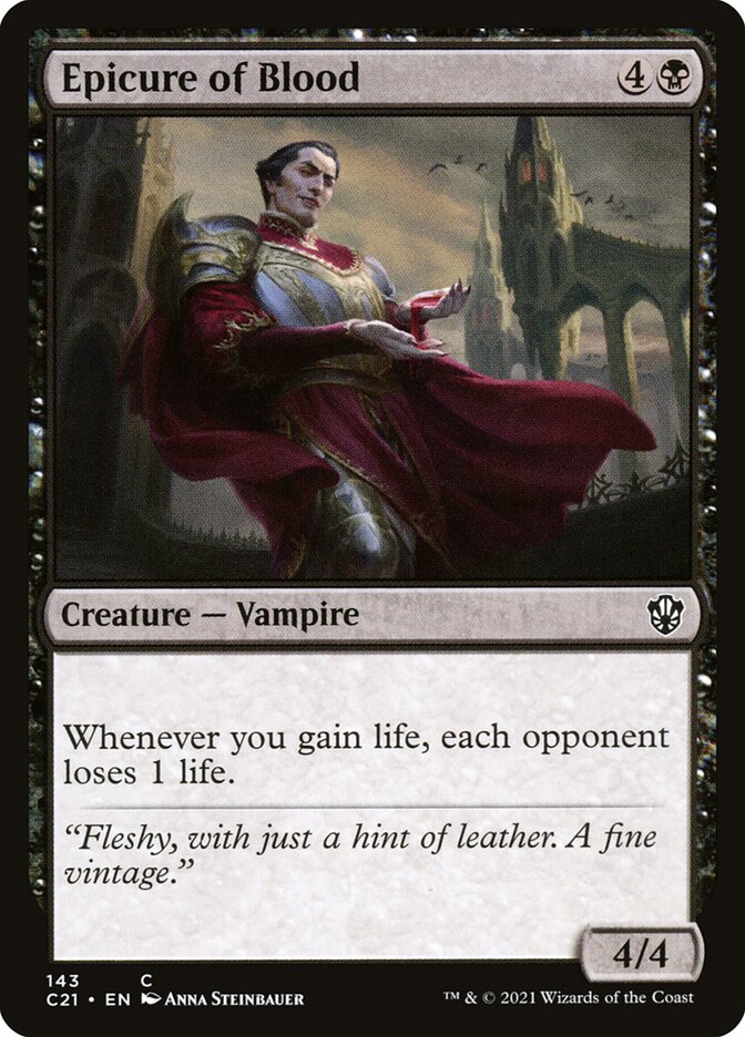 Epicure of Blood [Commander 2021] | Local Legends