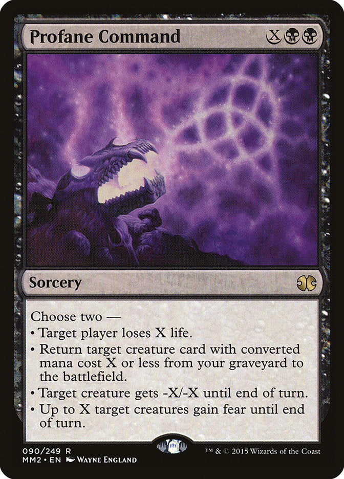 Profane Command [Modern Masters 2015] | Local Legends