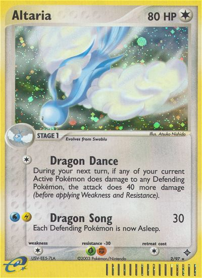 Altaria (2/97) [EX: Dragon] | Golgari Games