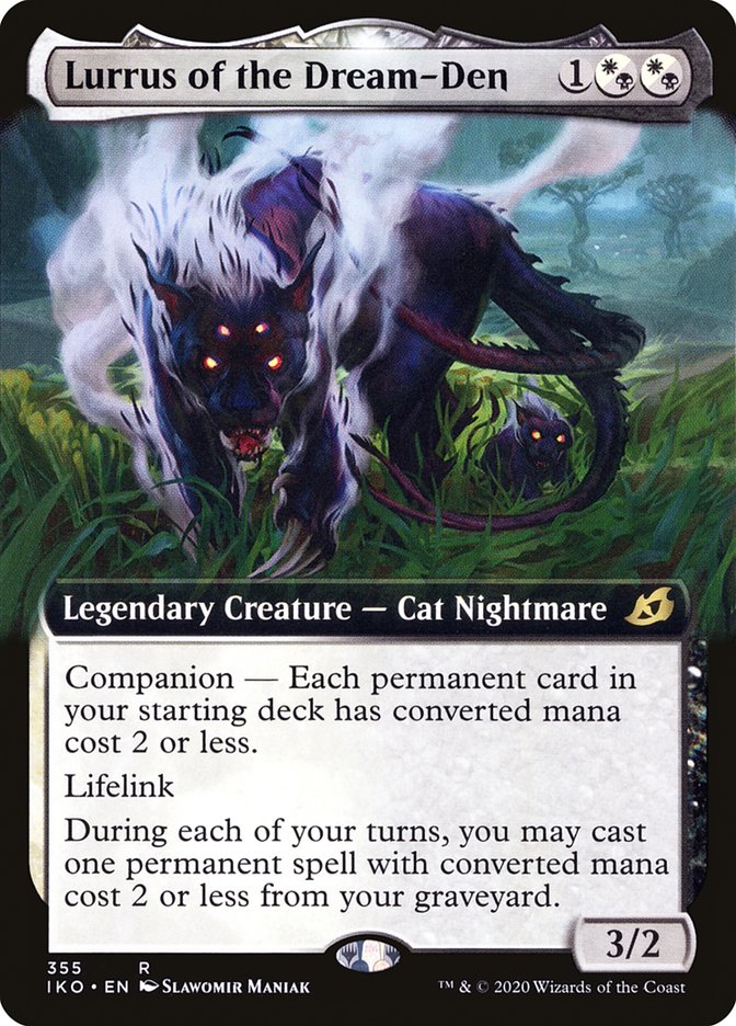 Lurrus of the Dream-Den (Extended Art) [Ikoria: Lair of Behemoths] | Golgari Games