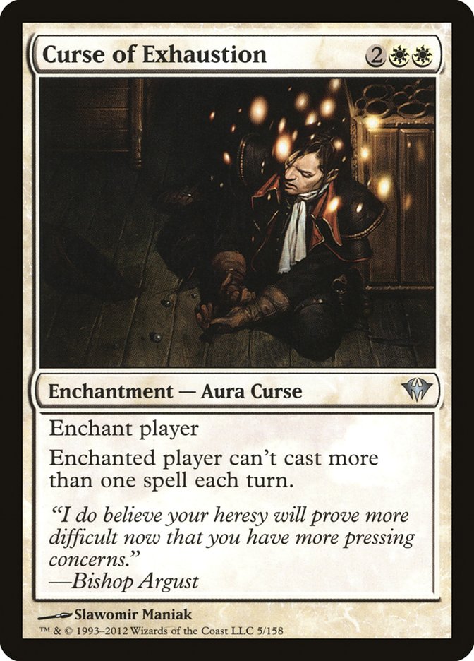 Curse of Exhaustion [Dark Ascension] | Local Legends