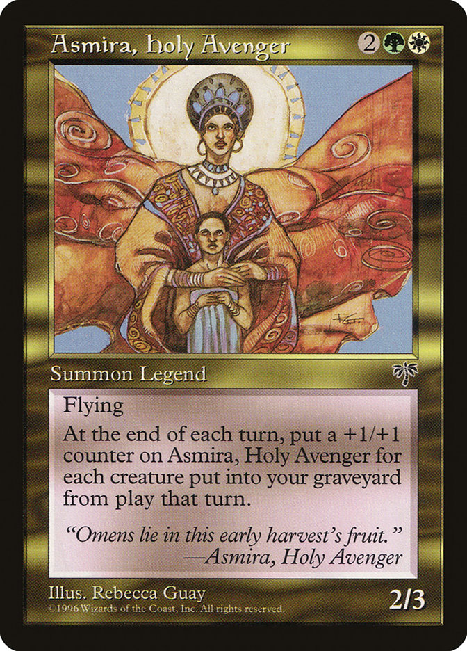 Asmira, Holy Avenger [Mirage] | Golgari Games