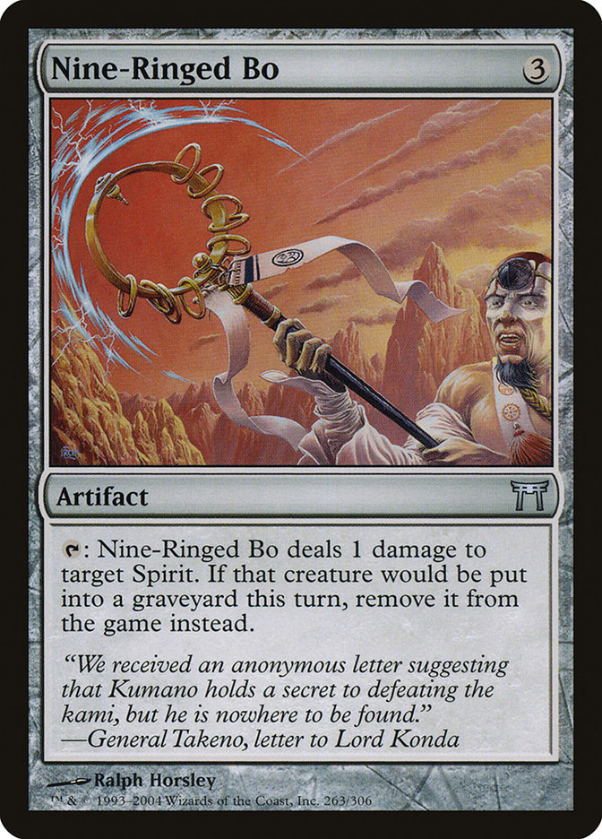 Nine-Ringed Bo [Champions of Kamigawa] | Local Legends