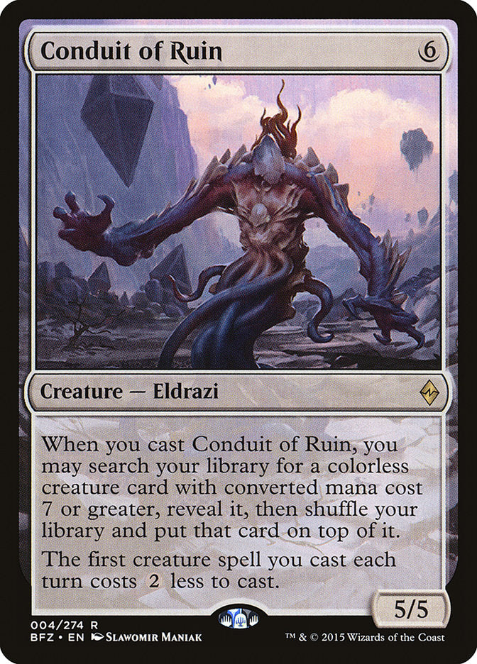Conduit of Ruin [Battle for Zendikar] | Local Legends