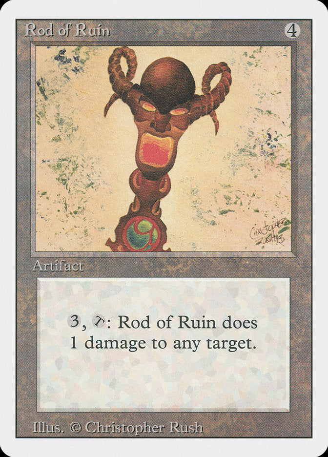 Rod of Ruin [Revised Edition] | Golgari Games