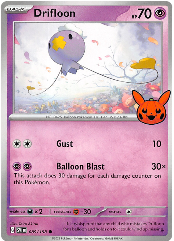 Drifloon (089/198) [Trick or Trade 2023] | Golgari Games