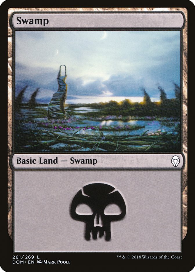 Swamp (261) [Dominaria] | Golgari Games