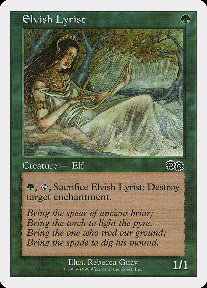 Elvish Lyrist [Battle Royale] | Golgari Games