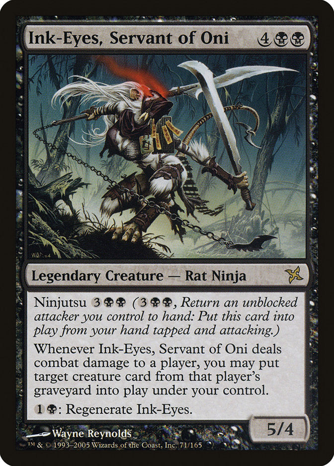 Ink-Eyes, Servant of Oni [Betrayers of Kamigawa] | Golgari Games